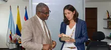Congresista de Estados Unidos, Gregory Meeks, conoció las apuestas de innovación e inclusión social de Cali