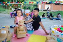 En Golondrinas, sus habitantes volaron de alegría con Vive al Parque