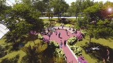 Render 2 Parque Las Américas - Taller de Espacio Público
