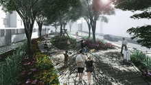 Render 4 Pista de patinaje Nuevo Madrid 
