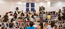 A golpe de marimba el Petronio embrujó a los estudiantes de la Icesi