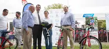 “La bicicleta no es un embeleco, es una realidad de movilidad sostenible en el mundo”: Armitage en lanzamiento de BiciMIO
