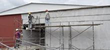A toda marcha avanzan las obras de la institución educativa Eustaquio Palacios