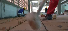 A toda marcha avanzan las obras de la institución educativa Eustaquio Palacios