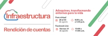 Invitación Rendición de Cuentas sobre programa adoquines