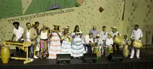 Artistas del Festival Petronio Álvarez dialogaron sobre industrias culturales con el presidente Duque y el alcalde Armitage.