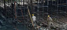 A buen ritmo marcha la demolición del puente sobre el río Cali a la altura de la calle 21  