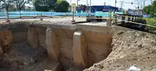 A buen ritmo marcha la demolición del puente sobre el río Cali a la altura de la calle 21  