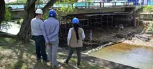 A buen ritmo marcha la demolición del puente sobre el río Cali a la altura de la calle 21  