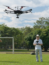 Capacitación y pruebas con la aeronaves (drones) del DAPM 2018-06-26/27