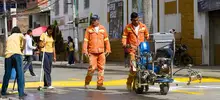 Demarcación vial Alfonso López 07