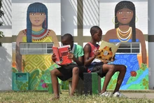El mural Hermandad: trazos y colores que invitan a la paz en Los Lagos