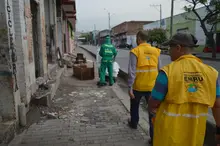 El gerente de la Empresa Municipal de Renovación Urbana, Emru, está al frente de la supervisión de avances y de la solución de requerimientos en Ciudad Paraíso