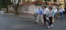 En su visita a los Territorios, Armitage verificó progreso y bienestar en la Comuna 17