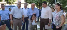 En su visita a los Territorios, Armitage verificó progreso y bienestar en la Comuna 17
