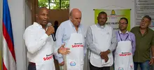 Gracias al alcalde Armitage, ya son 25.000 raciones las que se reparten cada día en los comedores comunitarios de Cali