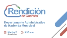 Convocatoria rendición de cuentas - Hacienda Municipal