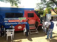 Habitantes de calle del planchón de Santa Elena recibieron jornada de atención