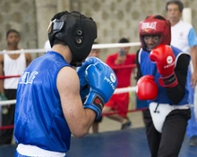 Así fue la parada de boxeo que se realizó en Cali
