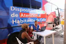 Grupo de reacción inmediata al habitante de calle interviene zona norte de Cali