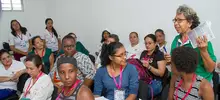 Estudiantes de la escuela de Empoderamiento hicieron su ejercicio de réplica de conocimientos