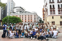 Semilleros de Cultura Ciudadana para la Paz conocen la ciudad y su identidad