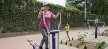 La comunidad ya se apropió del Corredor Verde