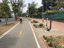 La comunidad ya se apropió del Corredor Verde