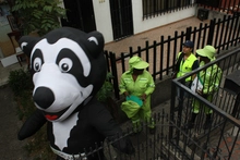 Jornadas en la carrera 8 con calle 73 y lugares aledaños.