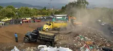 La Alcaldía de Cali continúa con las labores de limpieza de la escombrera de la 50