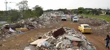 La Alcaldía de Cali continúa con las labores de limpieza de la escombrera de la 50