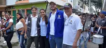 La comuna 13 le caminó a la paz, borrando fronteras