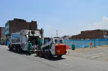 Ciudad Limpia retiró media tonelada de residuos del área de renovación urbana
