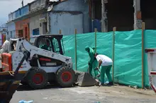 Ciudad Limpia retiró media tonelada de residuos del área de renovación urbana