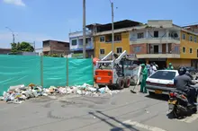 Ciudad Limpia retiró media tonelada de residuos del área de renovación urbana