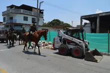 Ciudad Limpia retiró media tonelada de residuos del área de renovación urbana