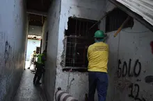La Emru realizó operativo de traslado y restitución de dos inmuebles en San Pascual