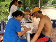 Carpa de servicios promueve hábitos saludables que eviten riesgos a los habitantes de calle