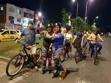 Más de 26.000 caleños asistieron a la tercera Ciclovida nocturna