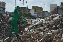 Jornada de limpieza en zona de renovación urbana del centro de Cali 6