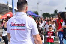 Con actividades recreativas, los programas Mi Comunidad es Escuela y Deporte Escolar y Universitario reunieron a más de 5.000 estudiantes caleños 