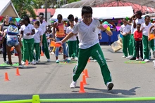 Con actividades recreativas, los programas Mi Comunidad es Escuela y Deporte Escolar y Universitario reunieron a más de 5.000 estudiantes caleños 