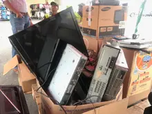 Más de 500 kilos se recogieron en la jornada de recolección de residuos posconsumo