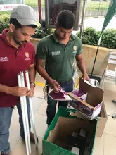 Más de 500 kilos se recogieron en la jornada de recolección de residuos posconsumo