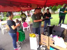 Más de 500 kilos se recogieron en la jornada de recolección de residuos posconsumo