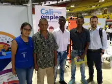 Habitantes de calle participaron en la Feria de Servicios para la Empleabilidad