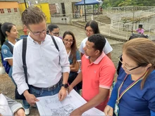 Gerente de Cali Distrito Especial recorrió la Comuna 18