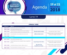 Primer día de la agenda del Primer encuentro de difusión de datos, información y conocimiento
