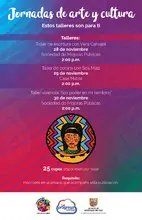 Talleres de arte y cultura para mujeres caleñas al finalizar noviembre