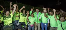¡Una Obra del Progreso más! Alcalde Armitage entregó las dos primeras fases del Corredor Verde 